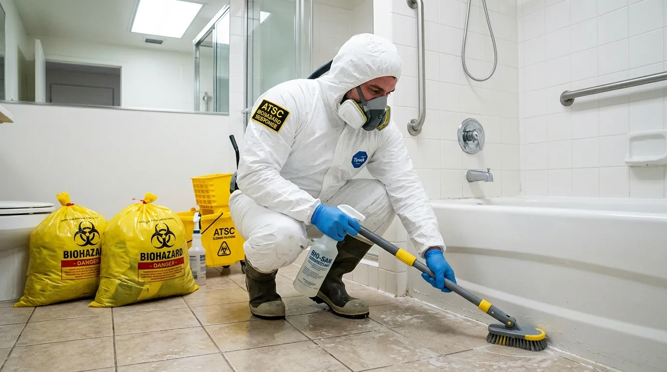 Decontamination equipment deployed for Blood Cleanup in Prospect Park